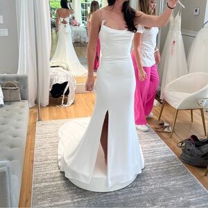 Casablanca bridal dress